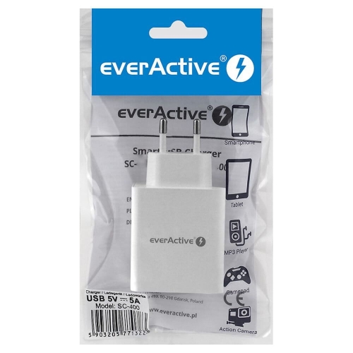 Ładowarka everActive w opakowaniu